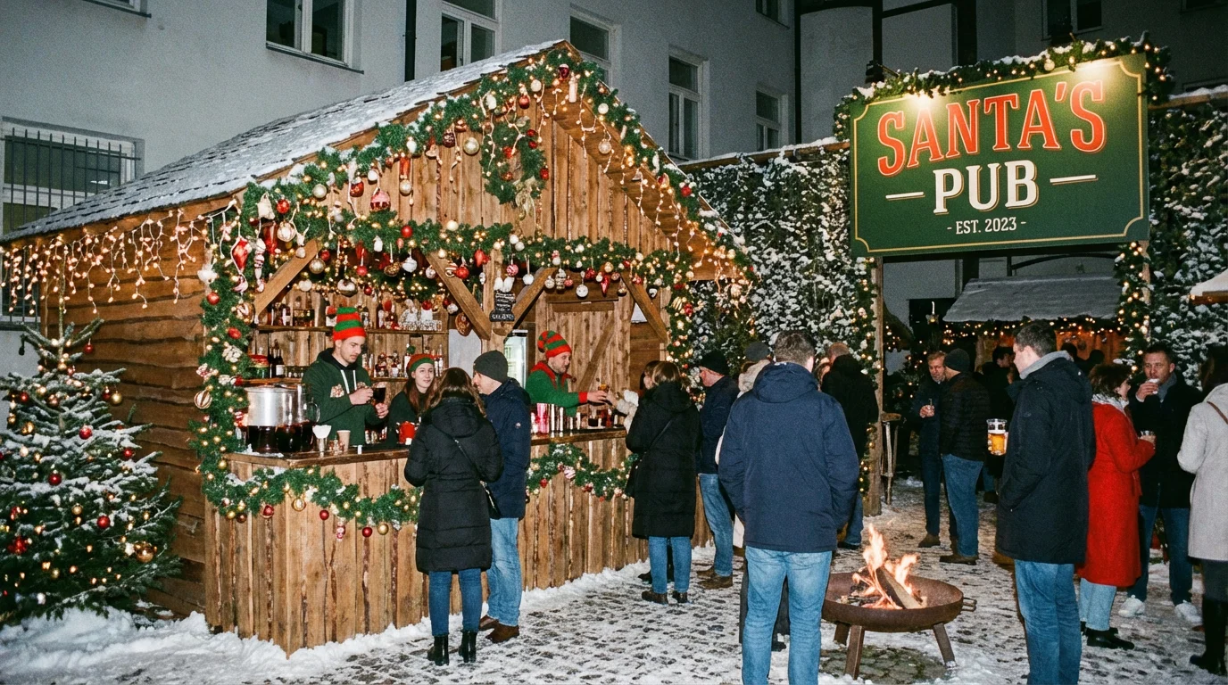 Christmas pop-up bars and immersive holiday experiences