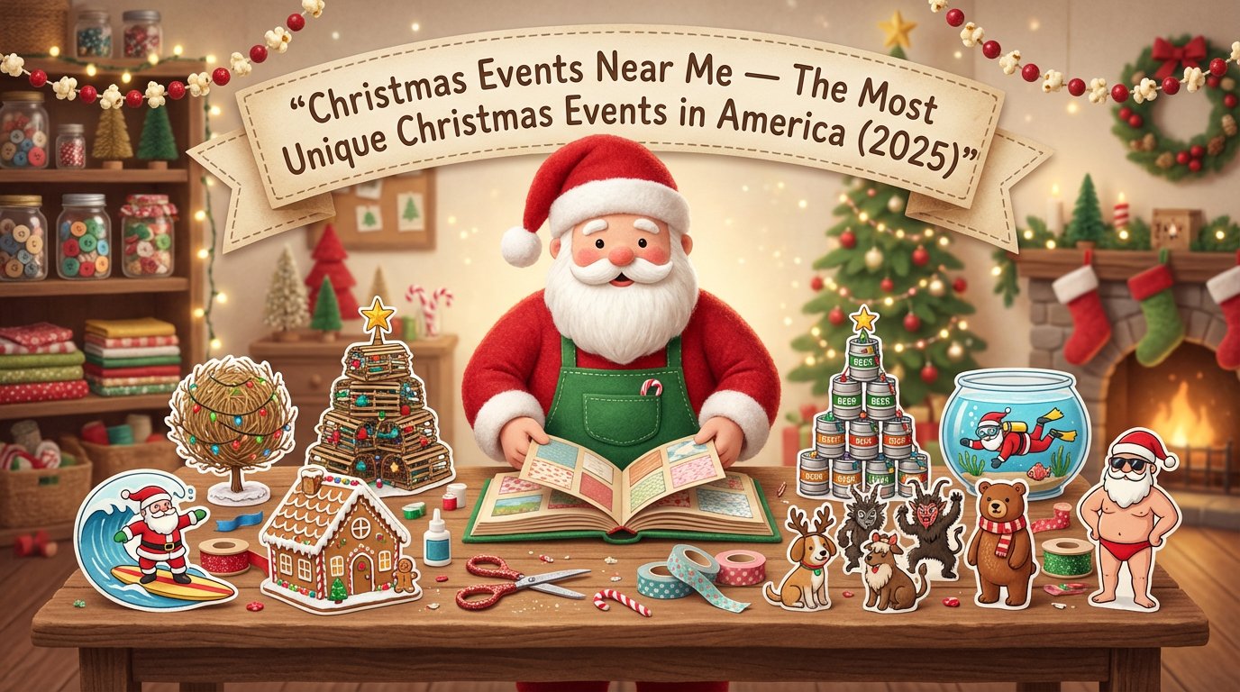 Unique Christmas events across America